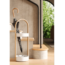 Učitajte sliku u preglednik galerije, / BELLWOOD stalak za kišobrane bijeli /