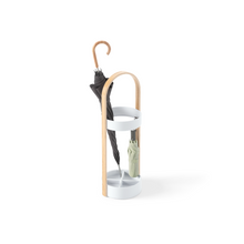 Učitajte sliku u preglednik galerije, / BELLWOOD stalak za kišobrane bijeli /