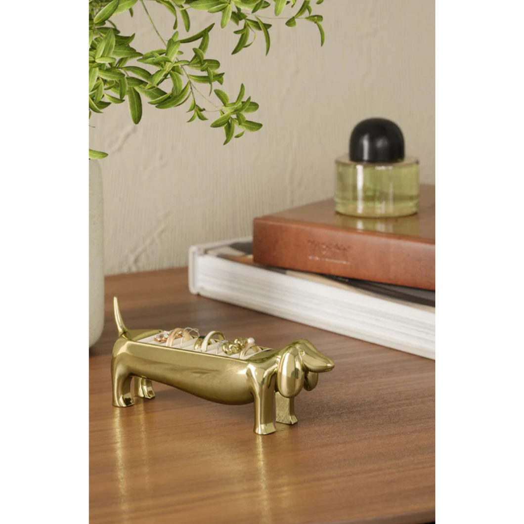 / DACHSIE stalak za prstenje GOLD /